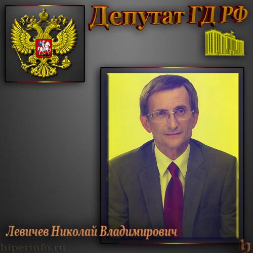 ЛЕВИЧЕВ НИКОЛАЙ ВЛАДИМИРОВИЧ ДЕПУТАТ ГД